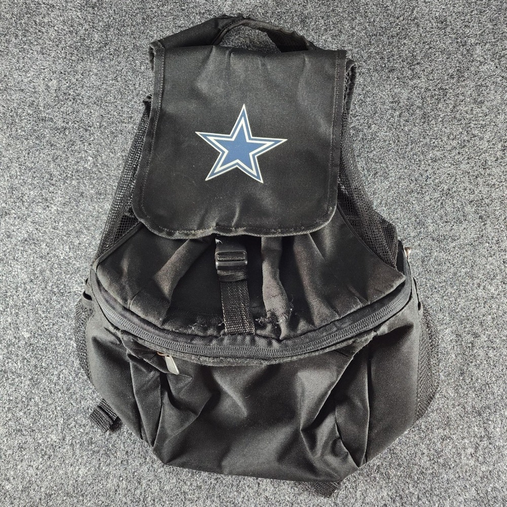 Dallas Cowboys Oniva Picnic Time Insulated Cooler Backpack Black Tailgate Bag